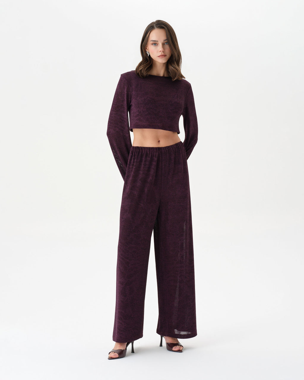 Dark Purple See-Through Set