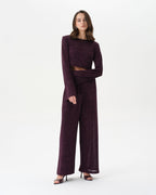 Dark Purple See-Through Set