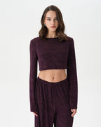 Dark Purple See-Through Set
