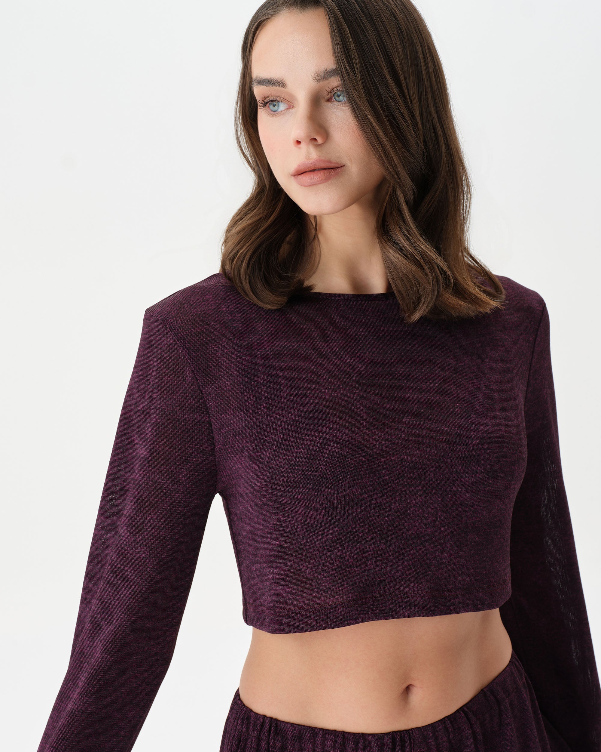 Dark Purple See-Through Set