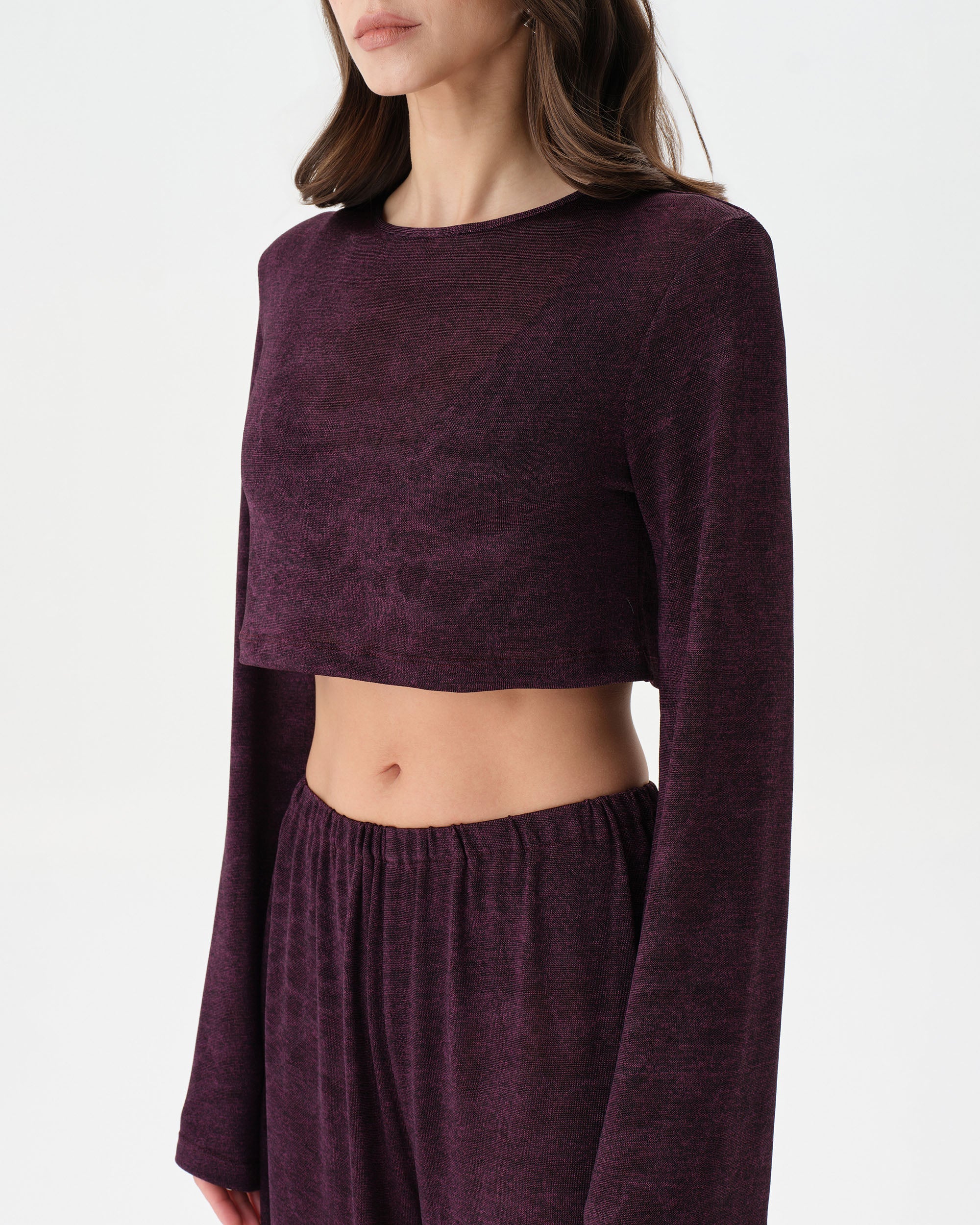 Dark Purple See-Through Set