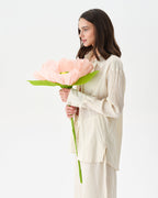 Buttermilk Yellow Beach Set With Trousers