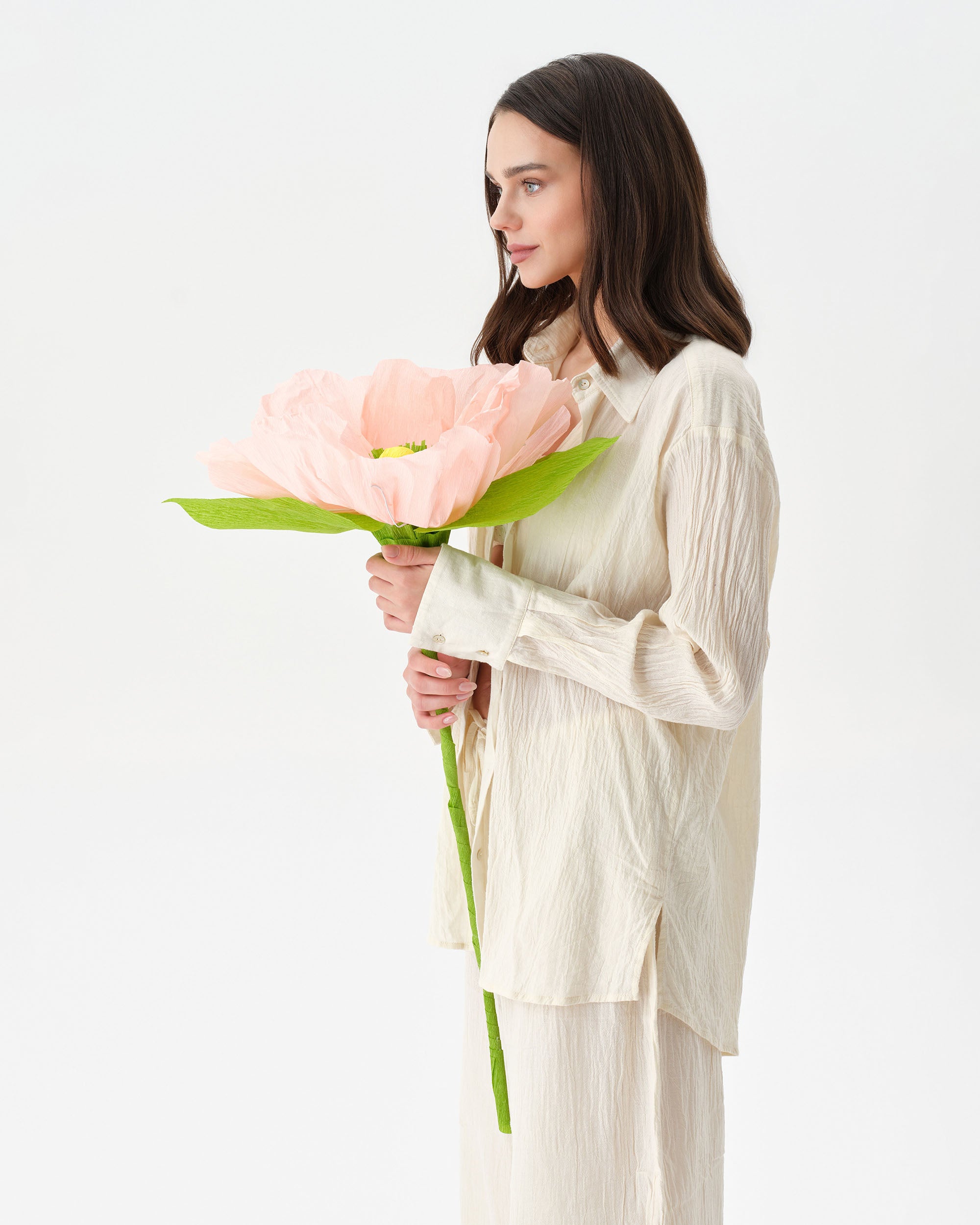 Buttermilk Yellow Beach Set With Trousers