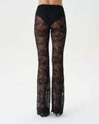 Lace Flare Trousers
