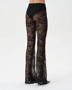 Lace Flare Trousers